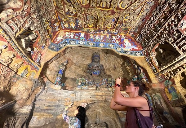 星火牛 1500年穿越！千年云冈“落子”上海，这场石窟艺术特展太沉浸